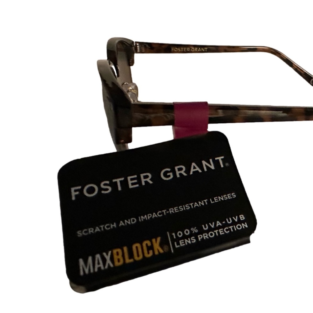 NWT FOSTER GRANT MAX BLOCK SUNGLASSES - Picture 2 of 3